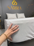 SARRA NATUREL ÇİFT KİŞİLİK ÇARŞAF TAKIMI